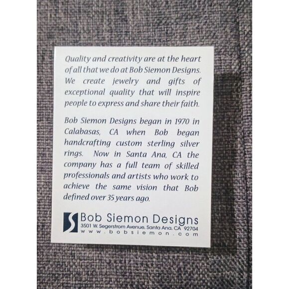 New In Box Bob Siemon  Goldtone Earrings Jewelry. Geometric - Picture 4 of 4